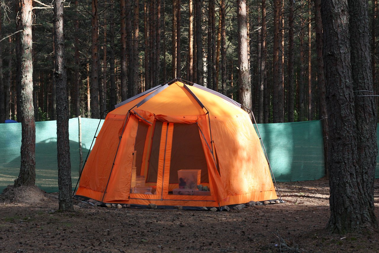 «Медведь» – Палаточный лагерь в Ленинградской области, фото размещения 3