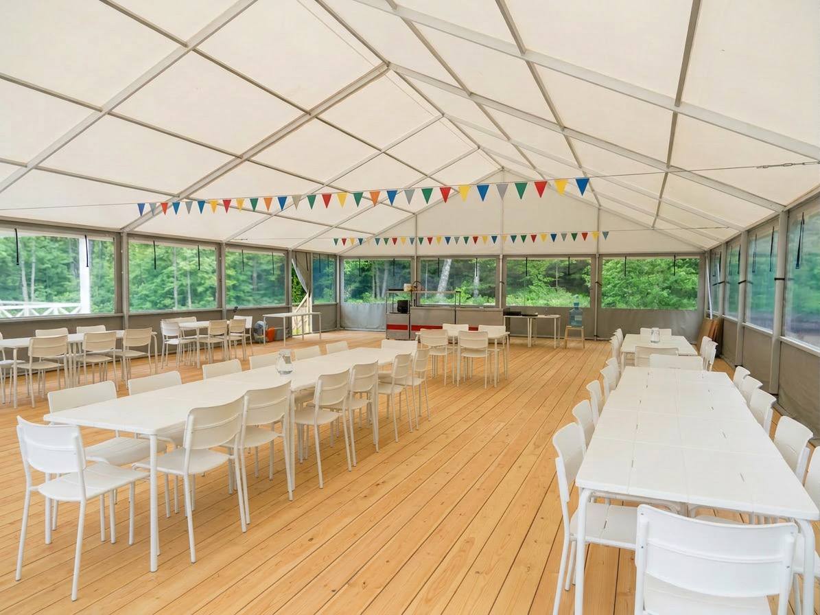 Вольный Ветер – туристический лагерь, Псковская обл., Куньинский р-н. Путевки в детский лагерь на 2026 год, фото питания 2