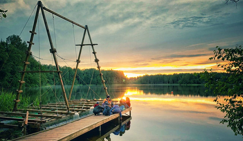 Валдайская Робинзонада. Классик (домики) – туристический лагерь, Новгородская обл., Валдай. Путевки в детский лагерь на 2026 год, фото размещения 14
