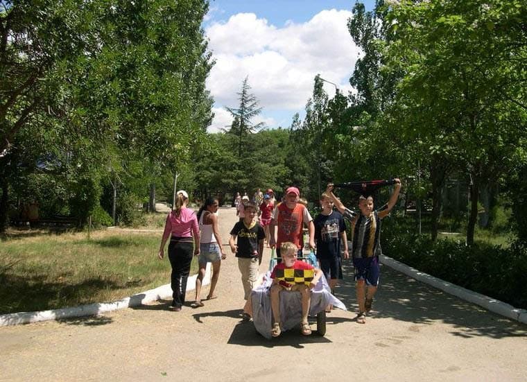 «Лагерь им. А.В. Казакевича»  в Крыму, фото программы 6