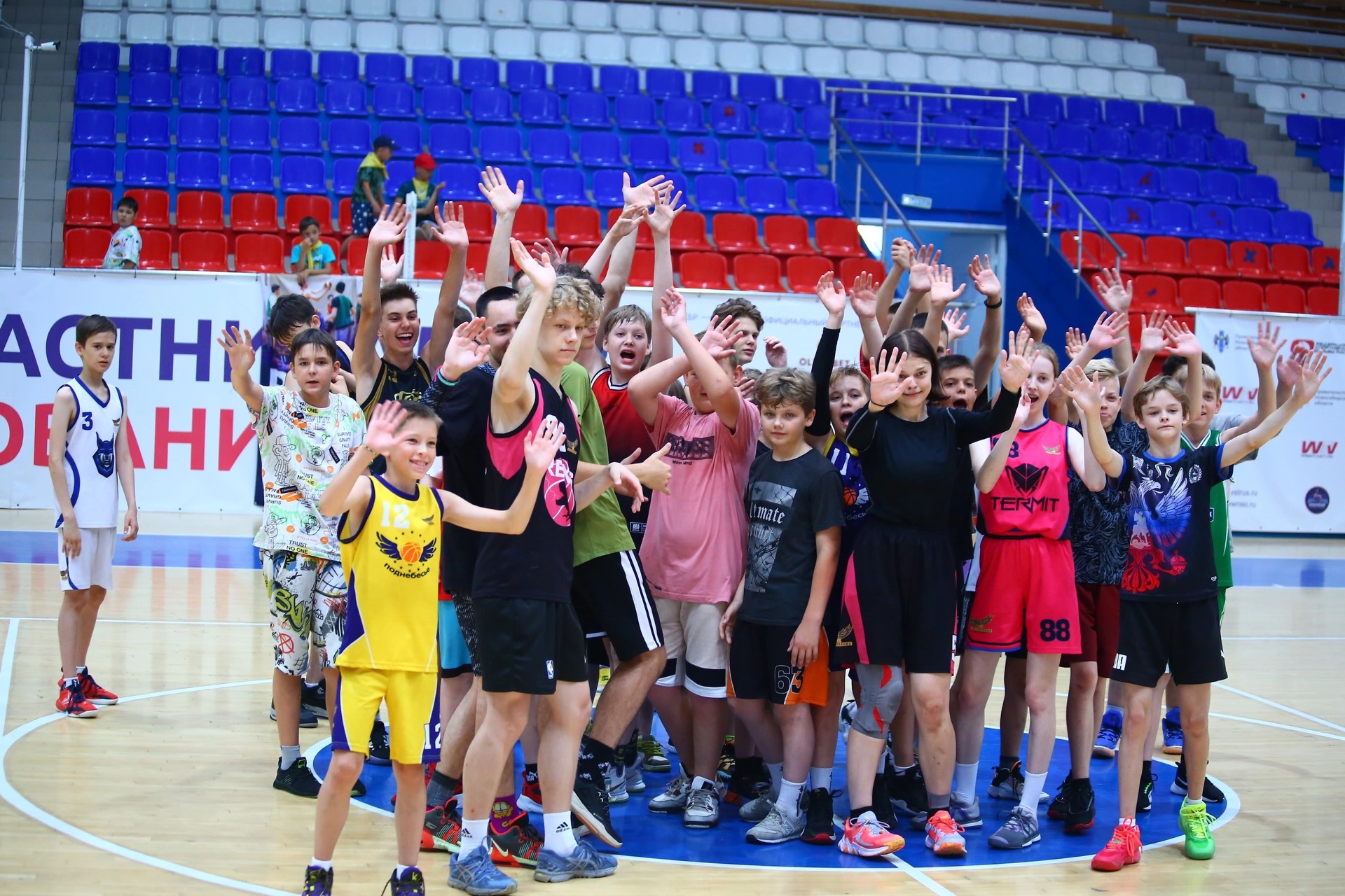 «Спортивные баскетбольные сборы Stremlenie camp », Новосибирск – 3.