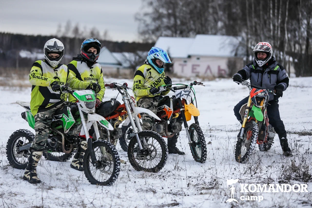 Komandor Camp. Зимний мото лагерь – спортивный лагерь, Калужская обл., Таруса. Путевки в детский лагерь на 2026 год, фото 8