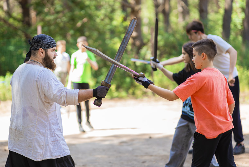 Робинзонада. Башня Героев. Фэнтези  – палаточный лагерь, Владимирская обл., Александров. Путевки в детский лагерь на 2026 год, фото 11