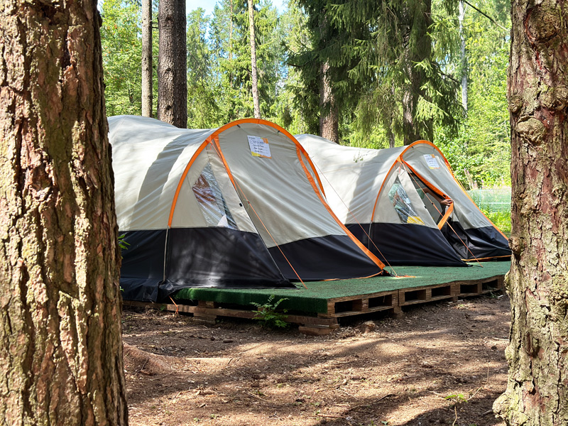 Робинзонада. Башня Героев. Фэнтези  – палаточный лагерь, Владимирская обл., Александров. Путевки в детский лагерь на 2026 год, фото размещения 7