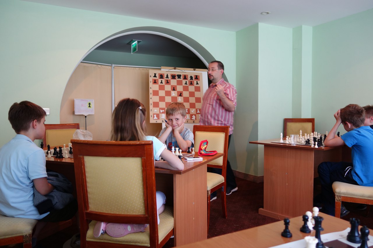 «Русская шахматная школа» – интеллектуальный лагерь, фото обучения 6
