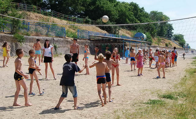 «ДОЛ Золотая Коса» – Детский лагерь в Таганроге, Азовское море, фото 1