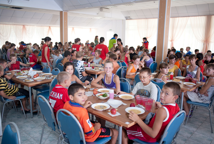 «Дон» – Детский лагерь в Туапсе, Новомихайловский, фото питания 1