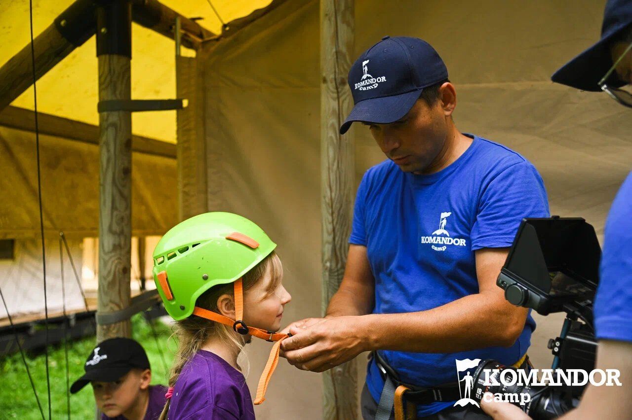 Komandor Сamp. Komandor Kids – спортивный лагерь, Калужская обл., Тарусский р-н. Путевки в детский лагерь на 2026-2027 год, фото обучения 3