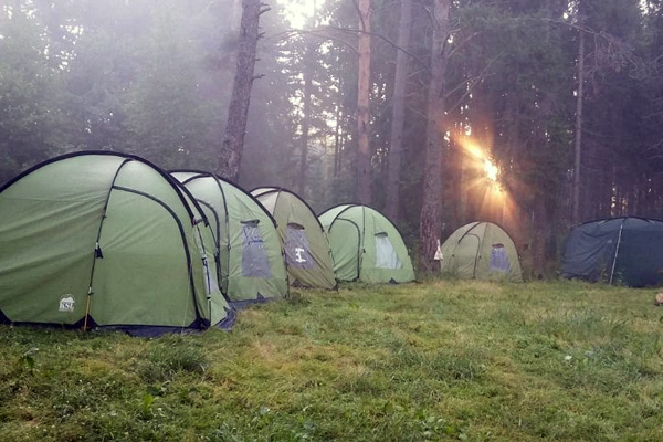 «Медведица» – Палаточный лагерь в Тверской области, фото размещения 2