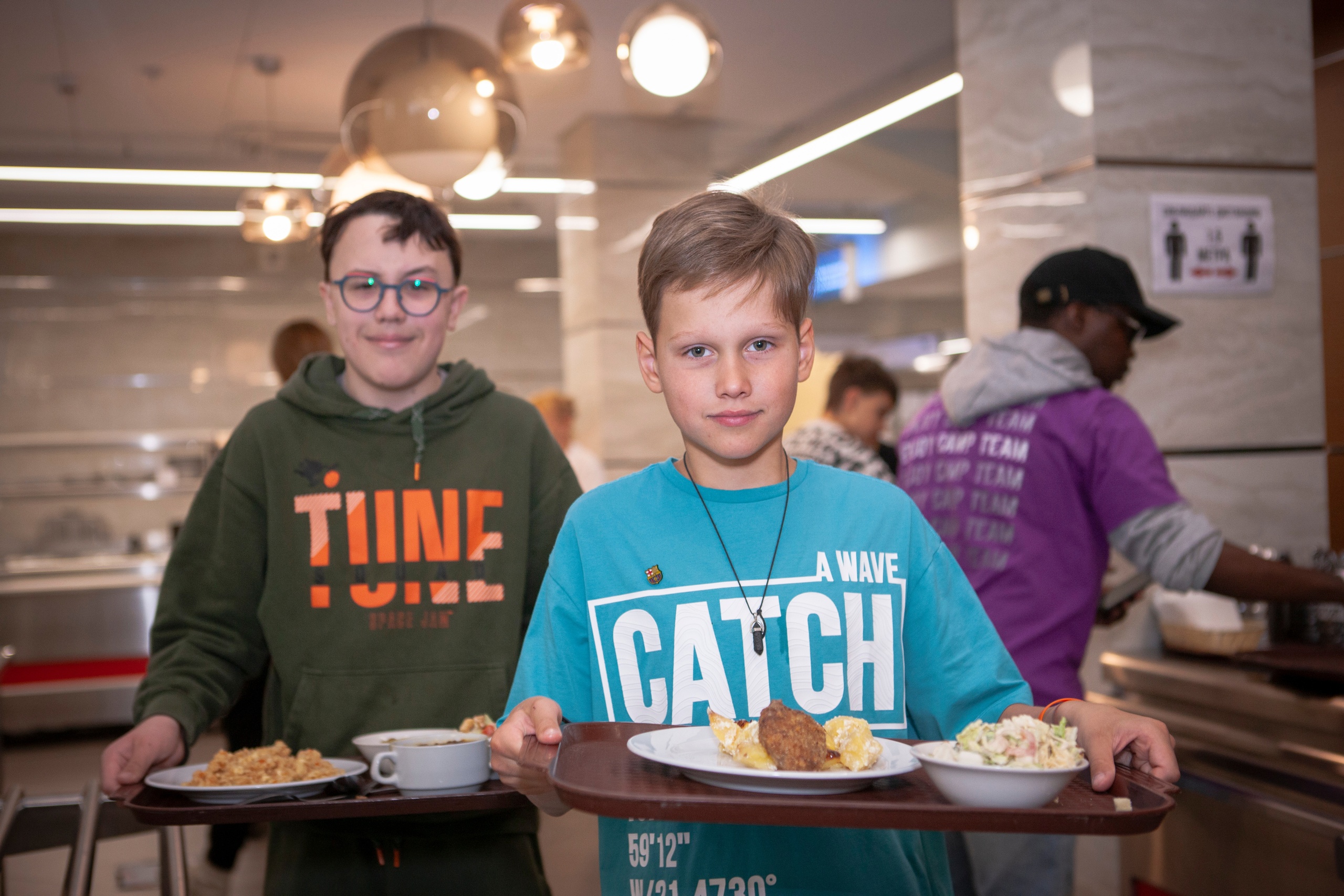 Enjoy Camp. English Жаворонки – языковой лагерь, Московская обл., Одинцово. Путевки в детский лагерь на 2026 год, фото питания 2