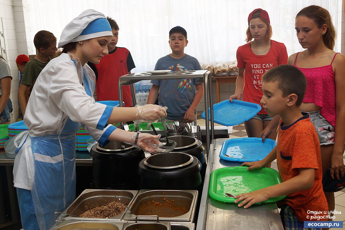 «Вождь краснокожих» – Детский лагерь в Краснодарском крае, Анапа, Сукко, фото питания 2