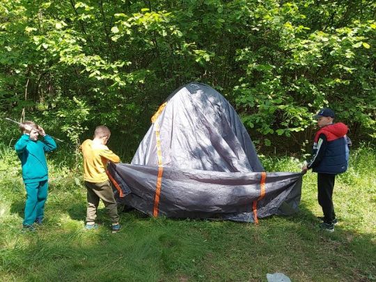 Расту мужчиной. Турслет – военно-патриотический лагерь, Московская обл., Ленинский г.о.. Путевки в детский лагерь на 2026 год, фото размещения 1