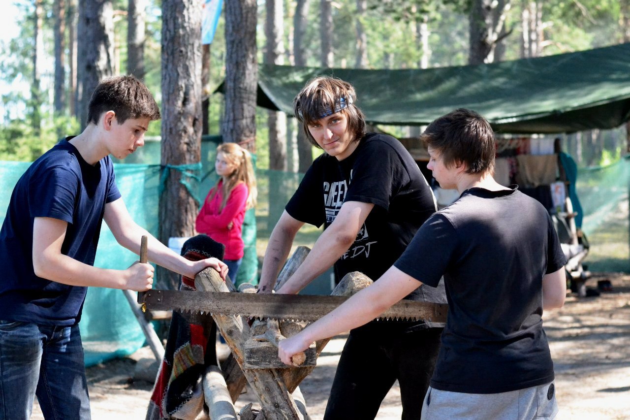 «Медведь» – Палаточный лагерь в Ленинградской области, фото обучения 2