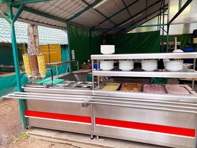 Валдайская Робинзонада. Классик (домики) – туристический лагерь, Новгородская обл., Валдай. Путевки в детский лагерь на 2026 год, фото питания 3