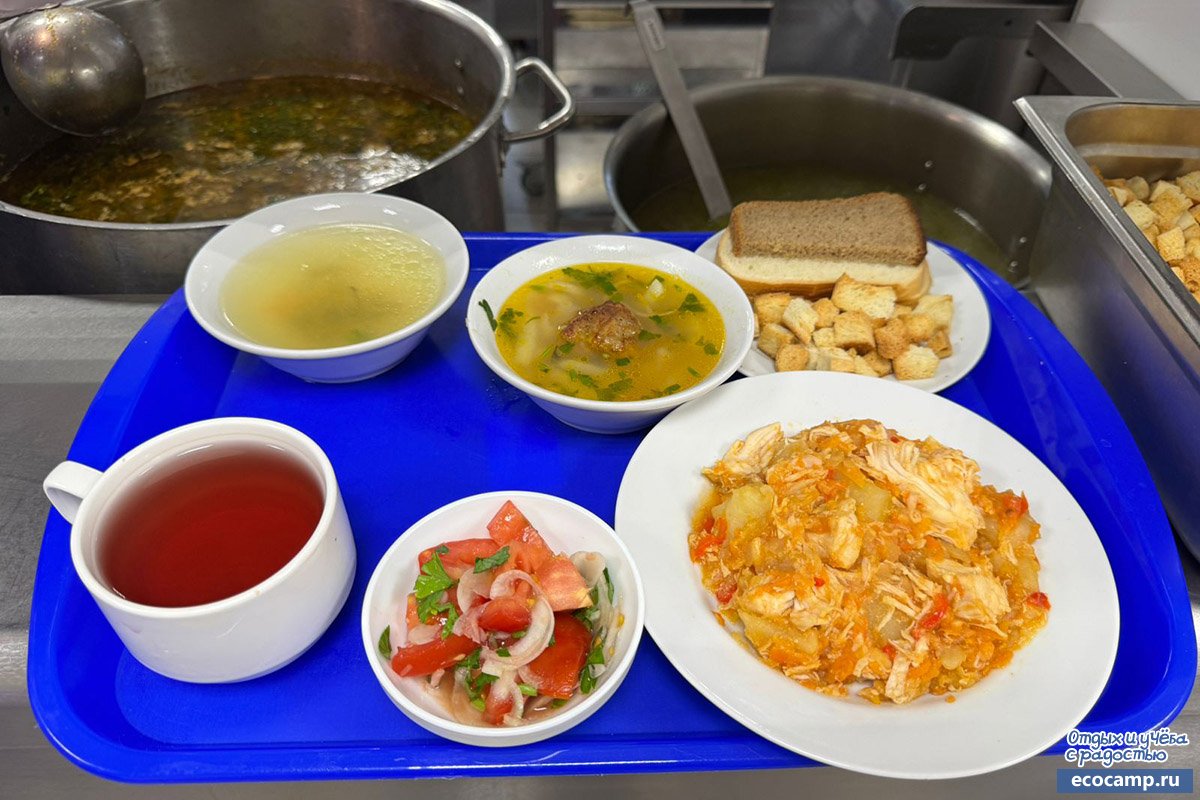 Храброе сердце. Весенние каникулы – спортивный лагерь, Новая Москва. Путевки в детский лагерь на 2026 год, фото питания 2