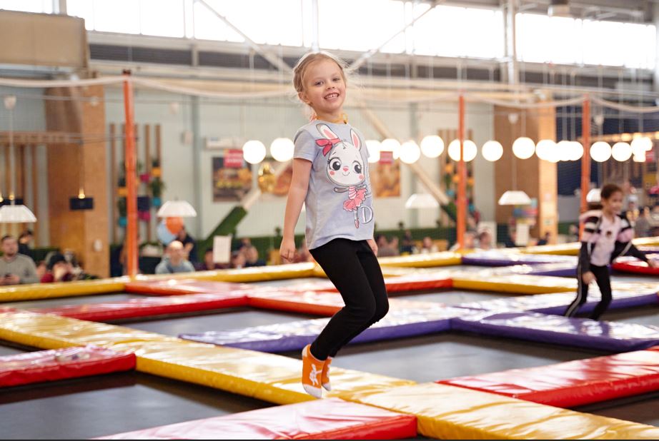 «НЕБО. Городские каникулы на батутах», Москва, 6 локаций.