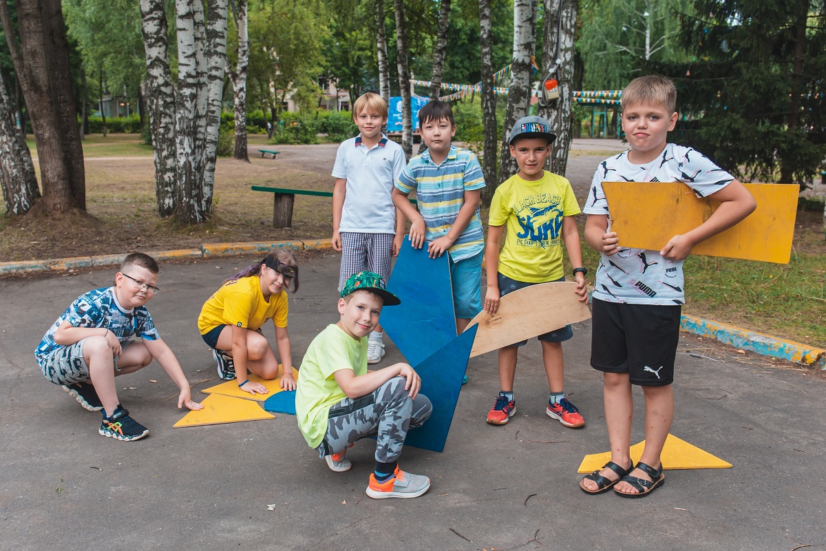 Счастливые лица Kid skillz: мир навыков – спортивный лагерь, Московская область, Щелковский район. Путевки в детский лагерь на 2023 год, фото 12
