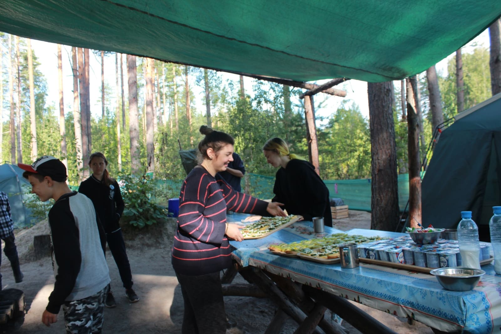 «Медведь» – Палаточный лагерь в Ленинградской области, фото питания 2