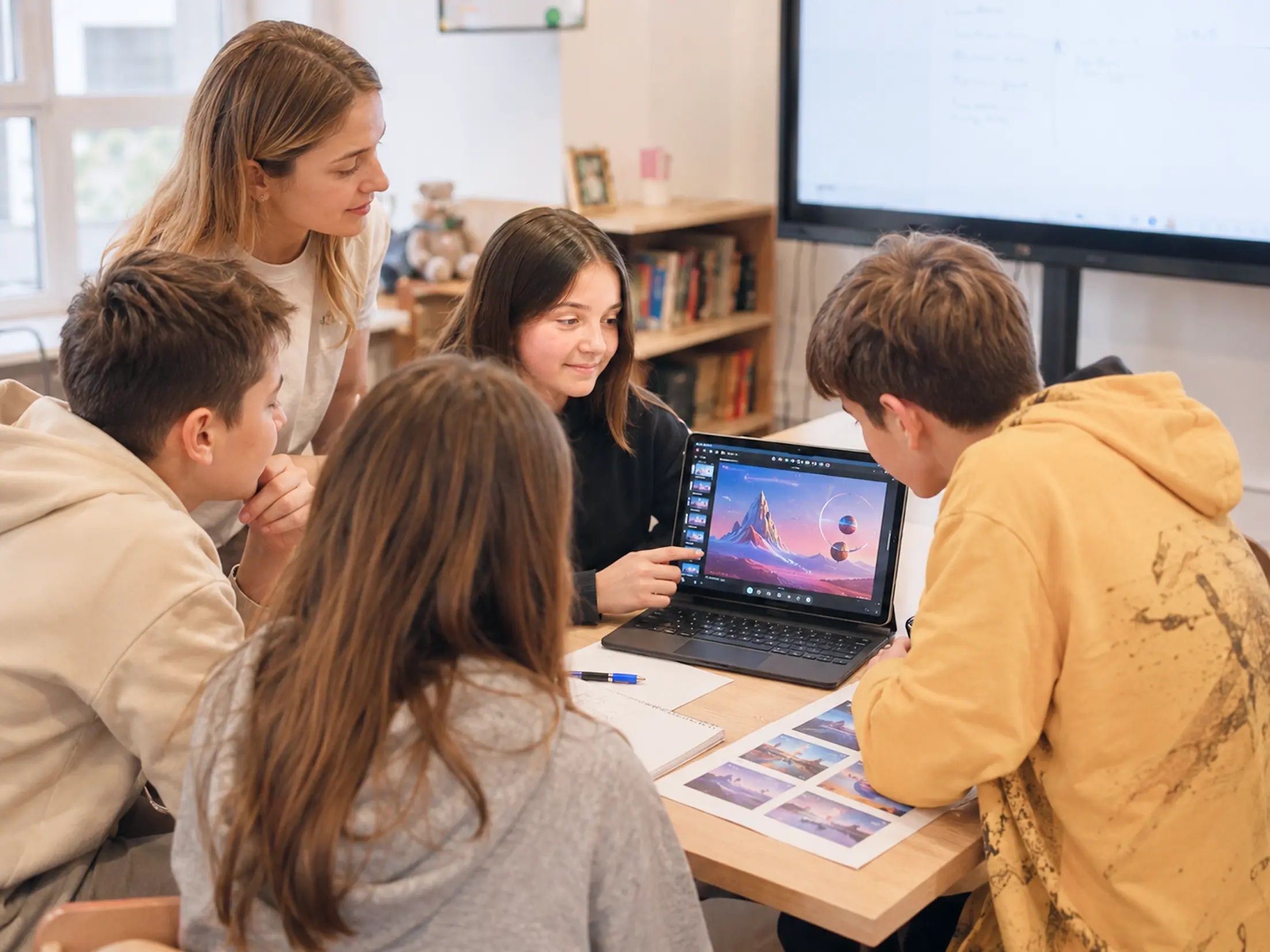 Образовательный интенсив Enjoy AI Camp. Ёлочки – детская программа, Московская обл., Домодедово. Путевки на детские программы на 2026 год, фото обучения 3