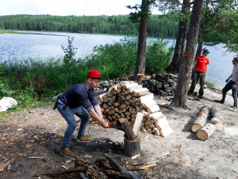 Робинзонада. Карельское комбо: Пеше-водный поход – туристический лагерь, Карелия. Путевки в детский лагерь на 2026-2027 год, фото размещения 6