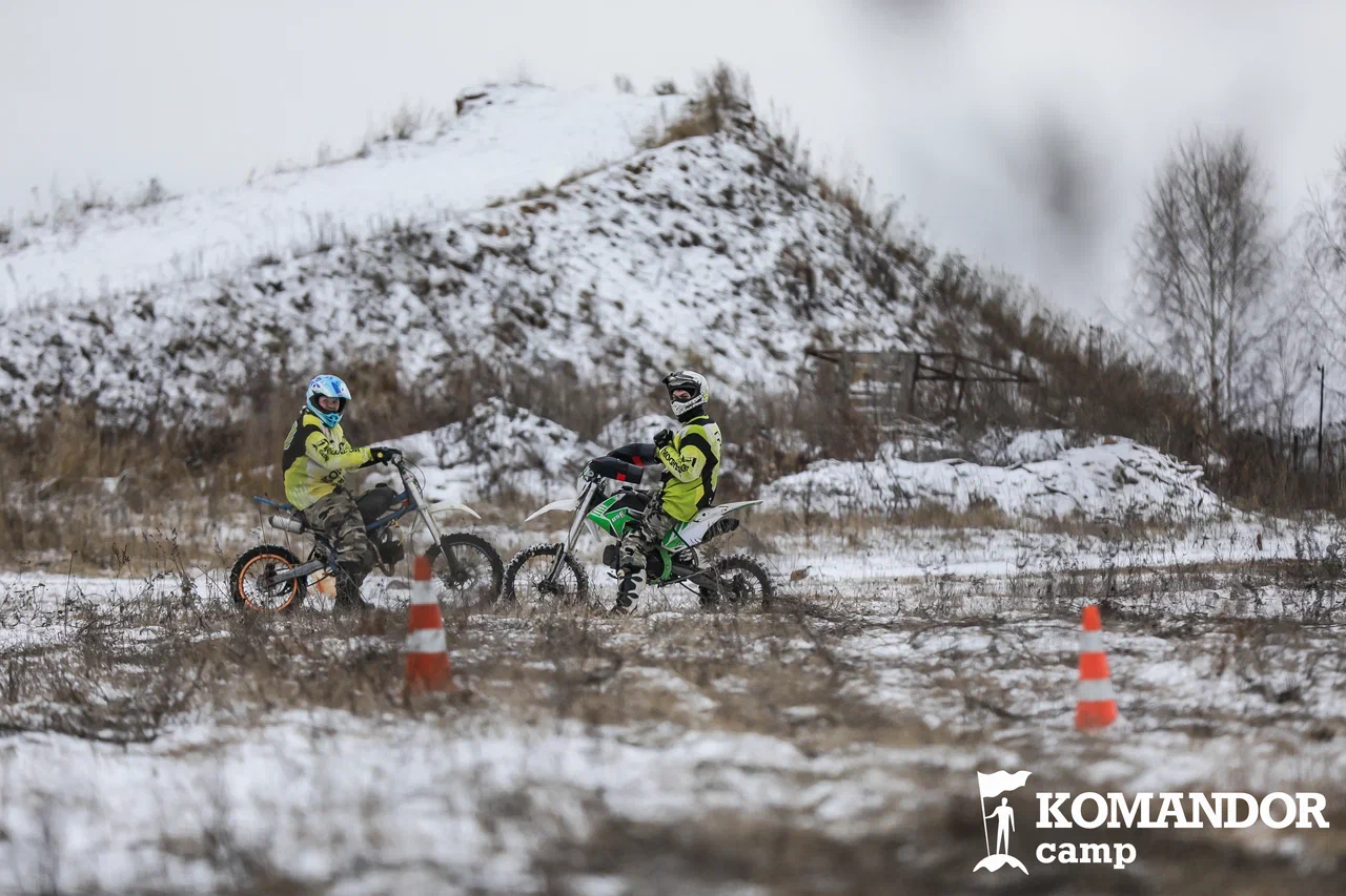 Komandor Camp. Зимний мото лагерь – спортивный лагерь, Калужская обл., Таруса. Путевки в детский лагерь на 2026 год, фото программы 5
