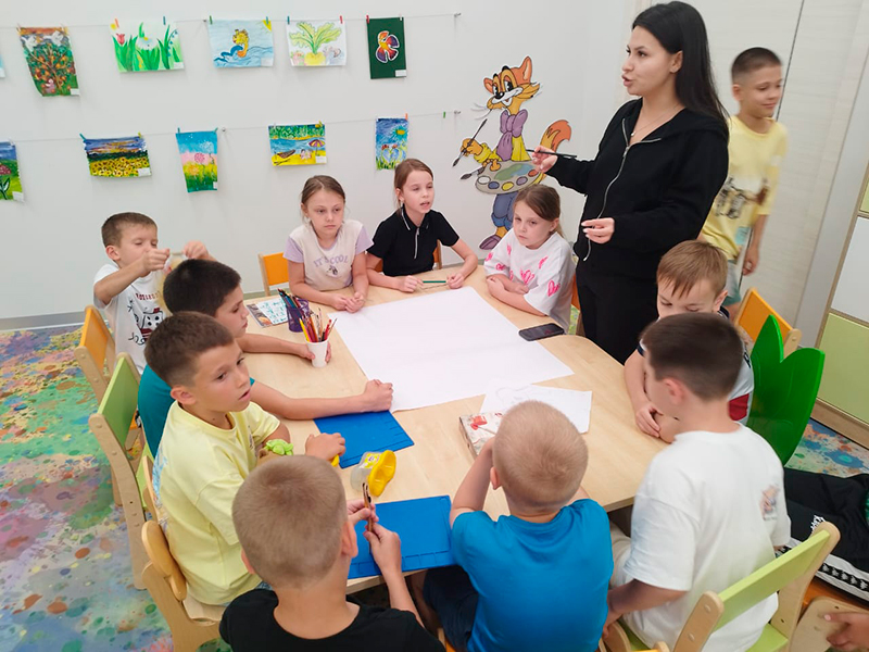 Музыка весны в ДЦ Жар-птица – языковой лагерь, Волгоградская обл., Городищенский р-н. Путевки в детский лагерь на 2026 год, фото программы 8