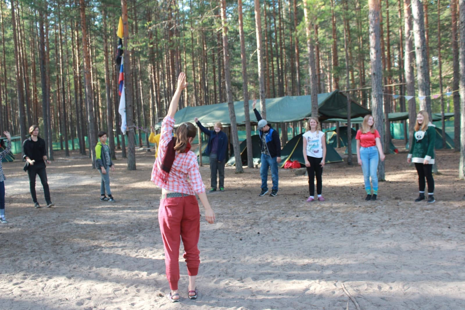 «Медведь» – Палаточный лагерь в Ленинградской области, фото программы 7