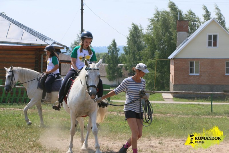 «Лагерь Командор» – Детский конный лагерь в Калужской области, фото обучения 7