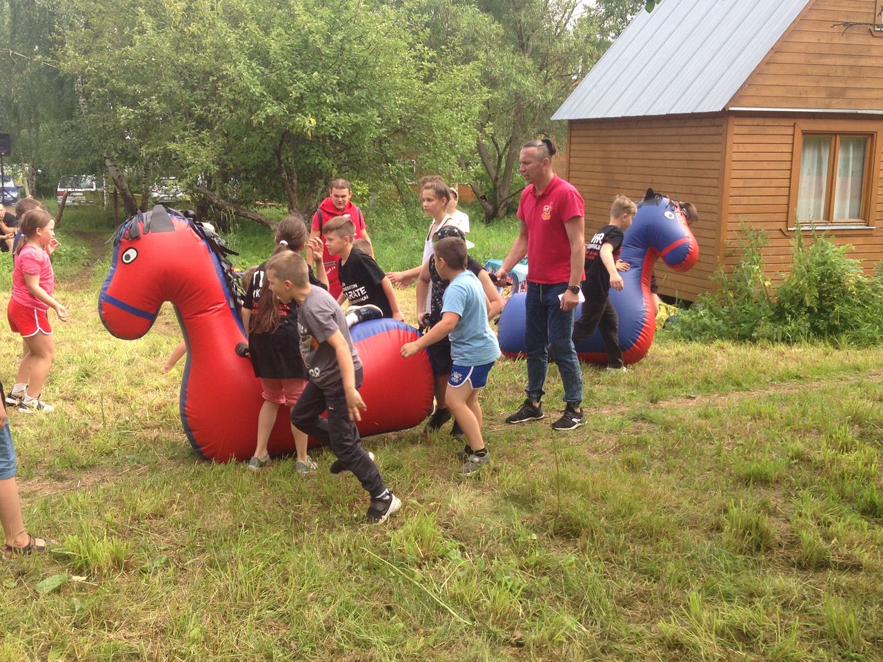 Программа На Волгу к лошадкам! – семейный лагерь, Тверская обл., Кимрский р-н. Путевки в детский лагерь на 2026 год, фото программы 5