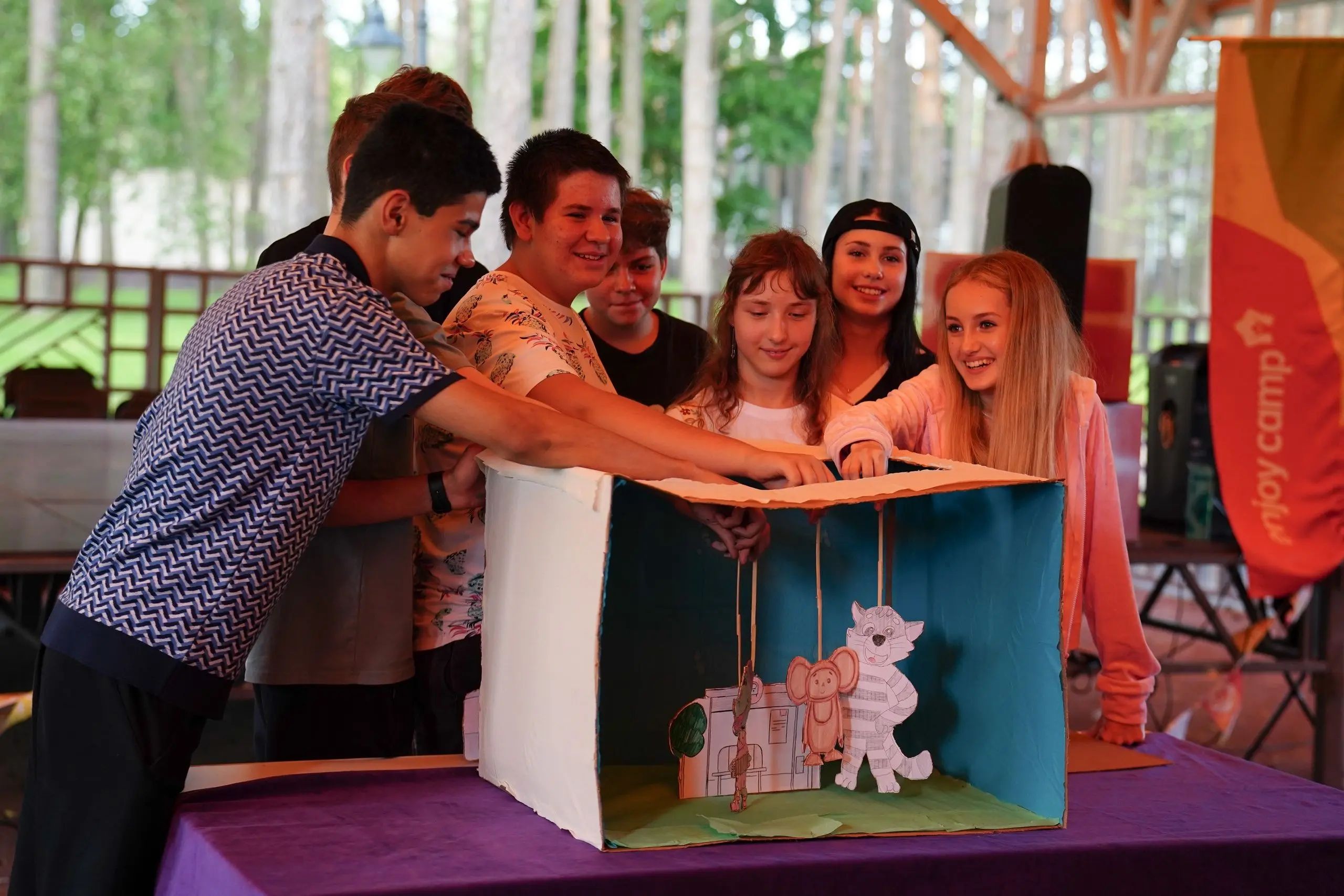 Enjoy Camp. English Level Up Ёлочки – языковой лагерь, Московская обл., Домодедово. Путевки в детский лагерь на 2026-2027 год, фото программы 7