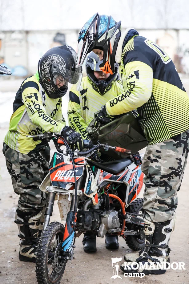 Komandor Camp. Зимний мото лагерь – спортивный лагерь, Калужская обл., Таруса. Путевки в детский лагерь на 2026 год, фото 9