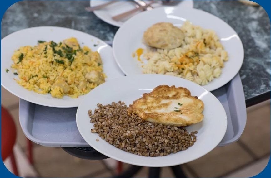 Кульбит. ДОЛ Ленинградец – спортивный лагерь, Ленинградская обл., Выборгский р-н. Путевки в детский лагерь на 2026 год, фото питания 2