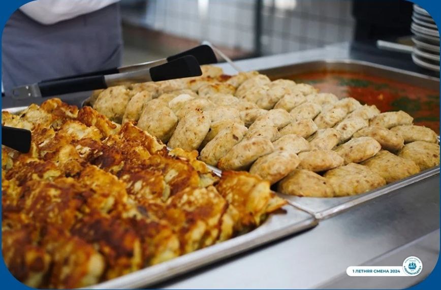 Кульбит. ДОЛ Ленинградец – спортивный лагерь, Ленинградская обл., Выборгский р-н. Путевки в детский лагерь на 2026 год, фото питания 1