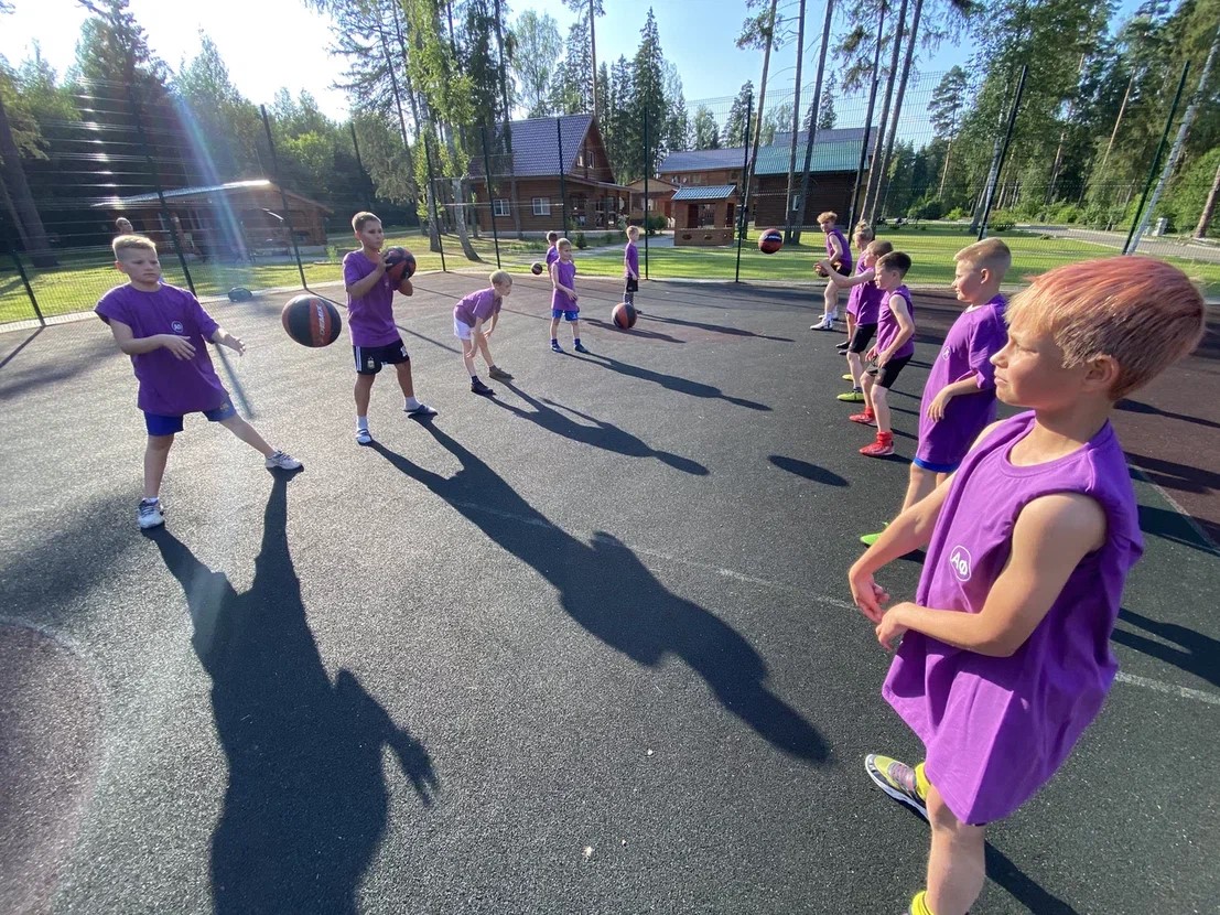 Азбука Баскетбола  – спортивный лагерь, Московская область, 3 локации. Путевки в детский лагерь на 2023-2024 год, фото программы 5