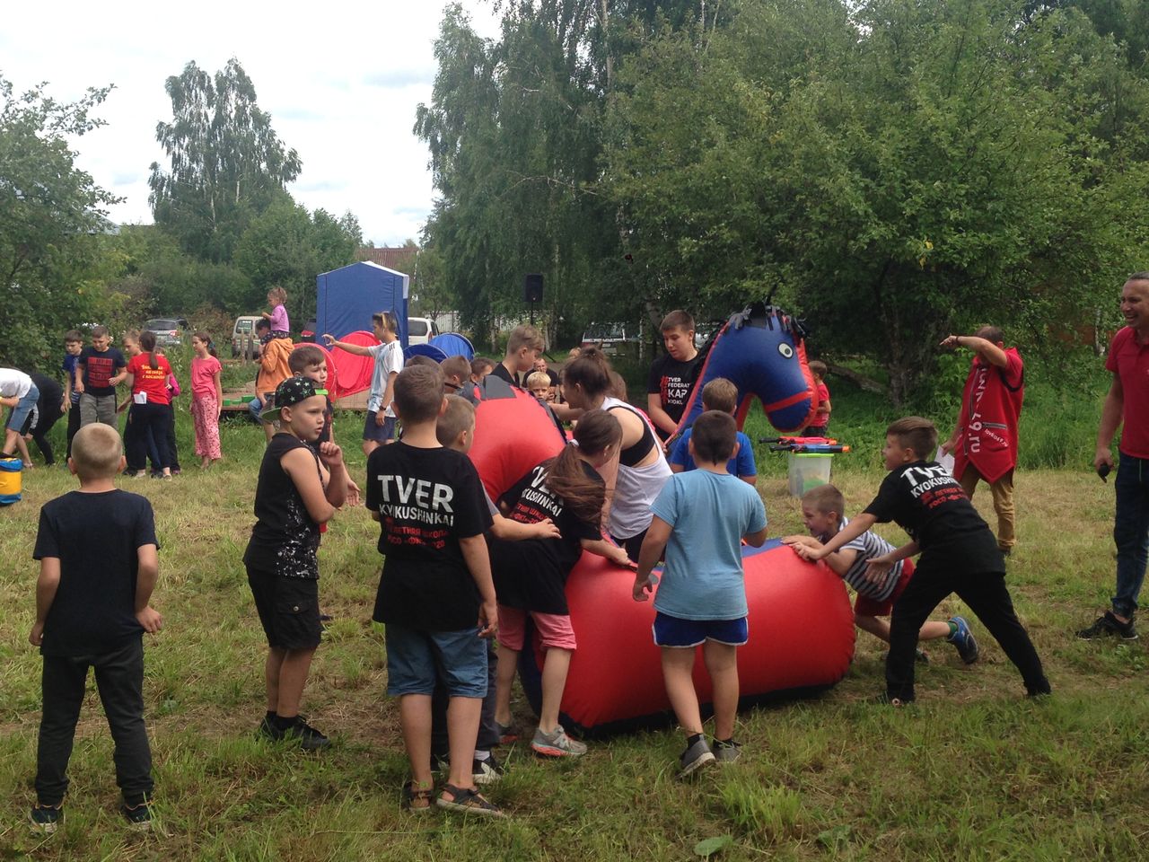 Программа На Волгу к лошадкам! – семейный лагерь, Тверская обл., Кимрский р-н. Путевки в детский лагерь на 2026 год, фото 7
