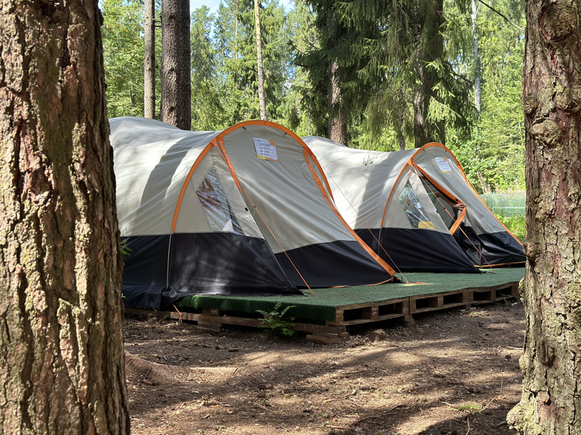 Наследие. Палаточный лагерь – палаточный лагерь, Владимирская обл., Александров. Путевки в детский лагерь на 2026 год, фото размещения 1