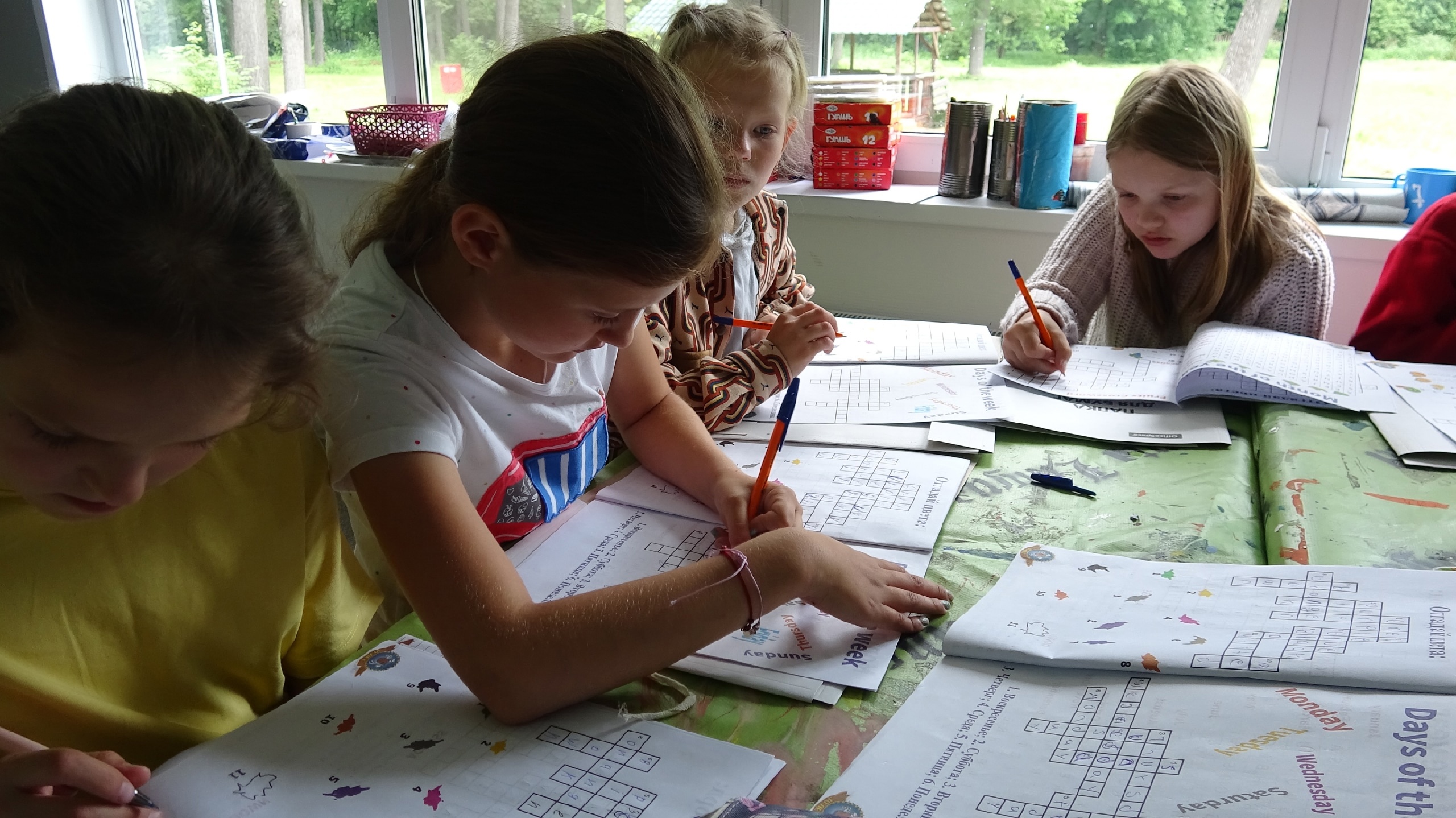 Санта Лингва в ДОЛ Березовая роща – языковой лагерь, Удмуртия, г. Ижевск. Путевки в детский лагерь на 2025-2026 год, фото 7