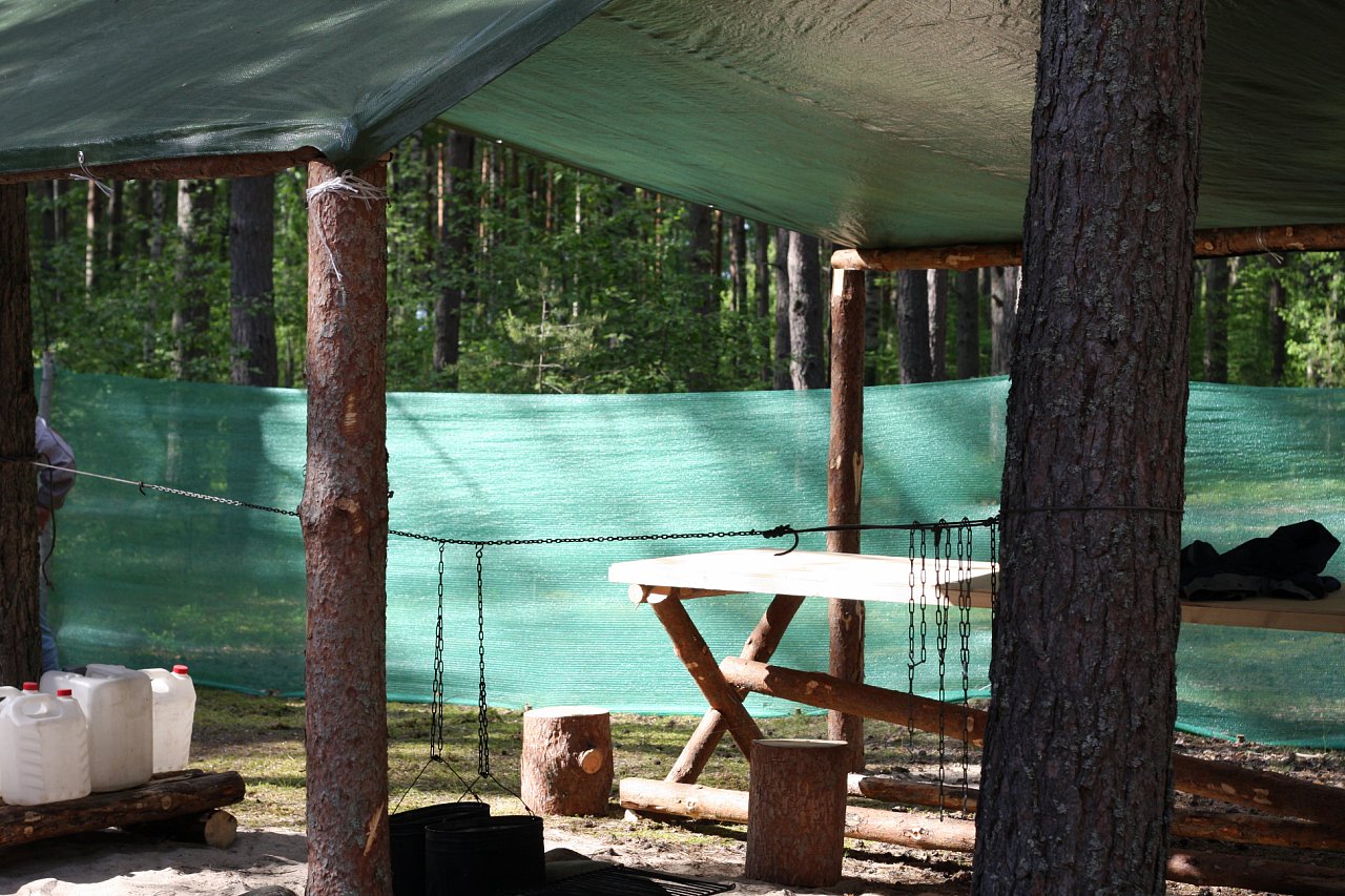 «Медведь» – Палаточный лагерь в Ленинградской области, фото размещения 6