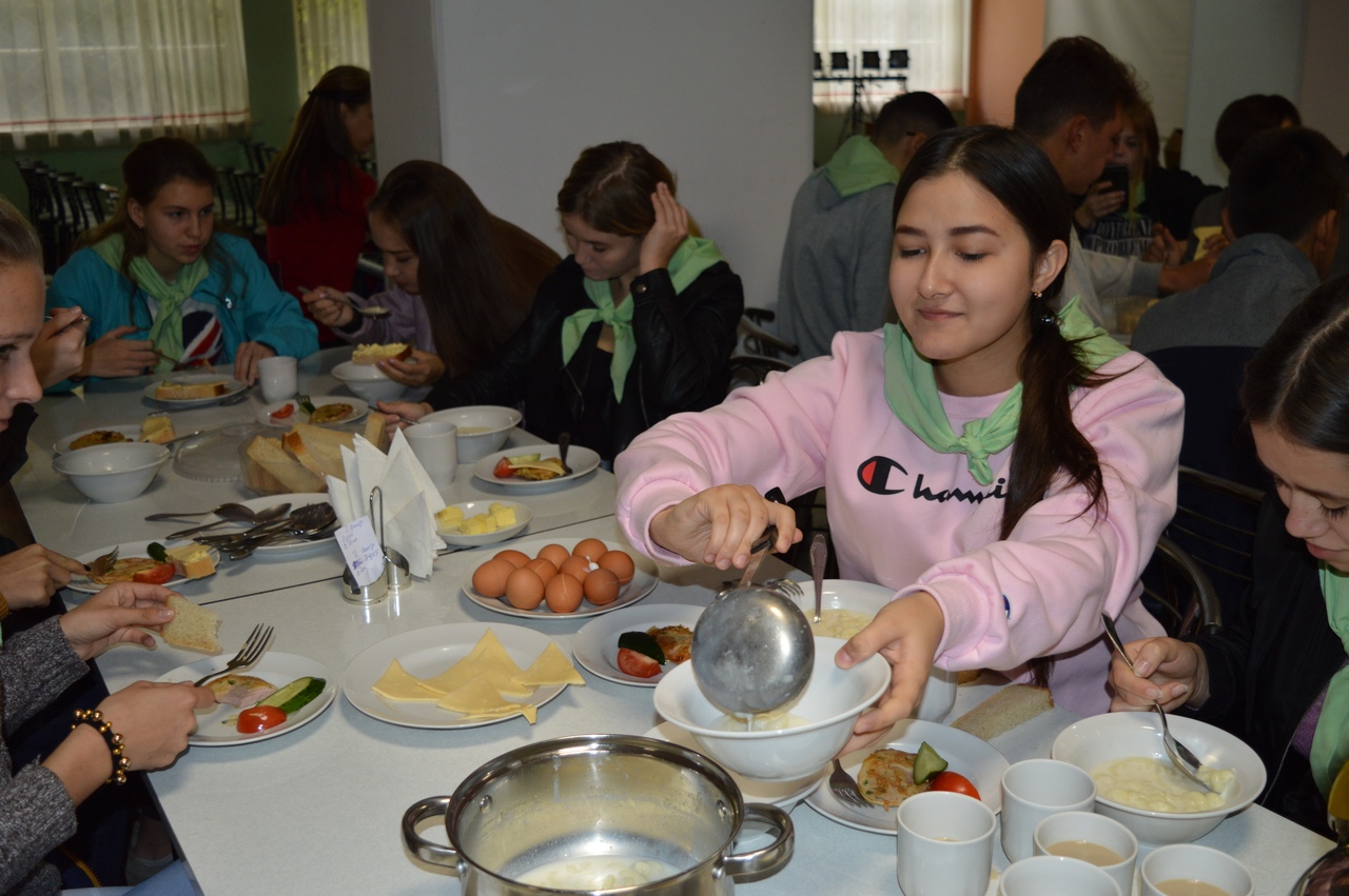 «Кипарис» – Детский лагерь в Крыму, Алушта, фото питания 1