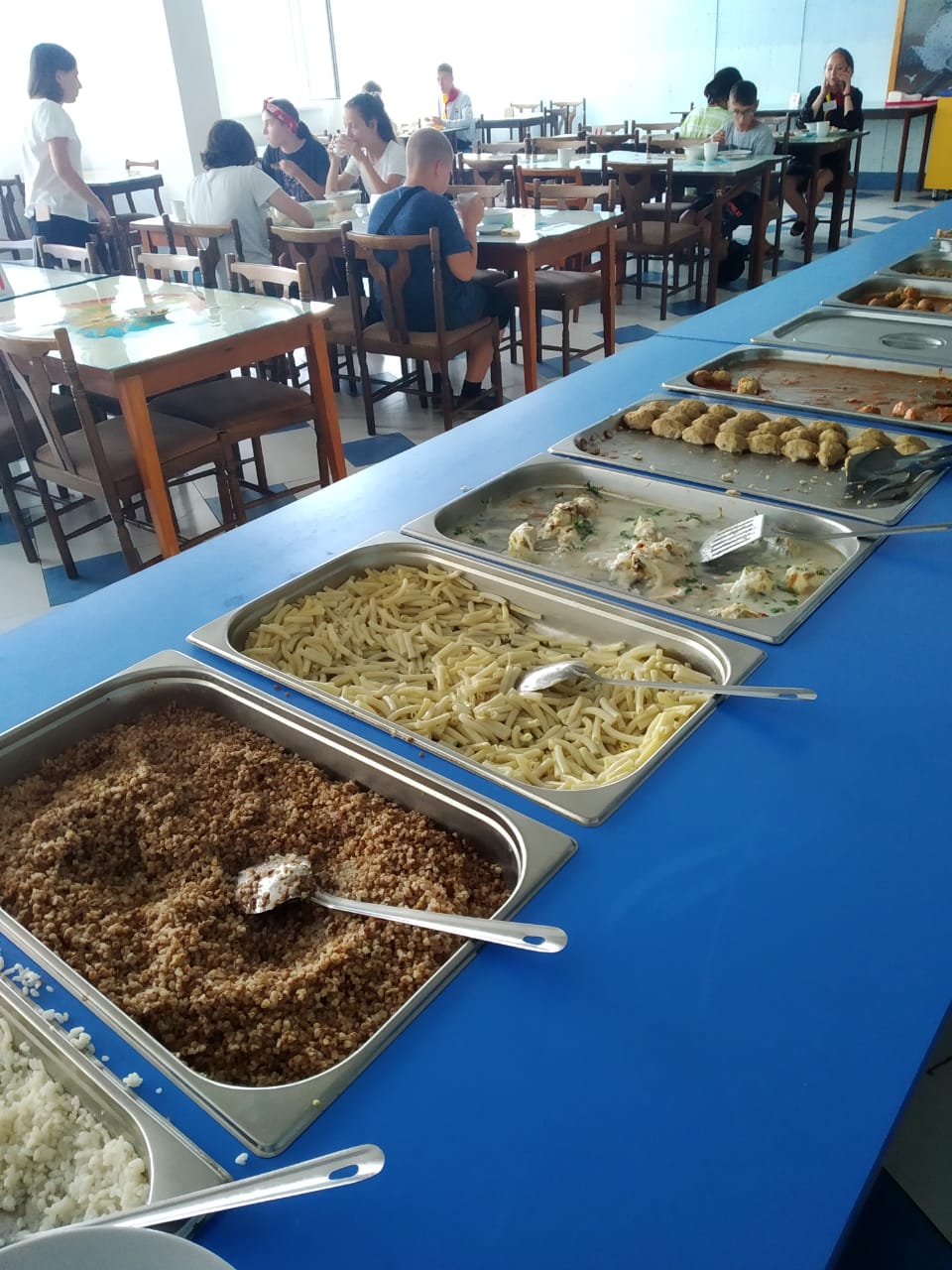 ДОП Радуга – оздоровительный лагерь, Крым, с. Песчаное. Путевки в детский лагерь на 2026 год, фото питания 1