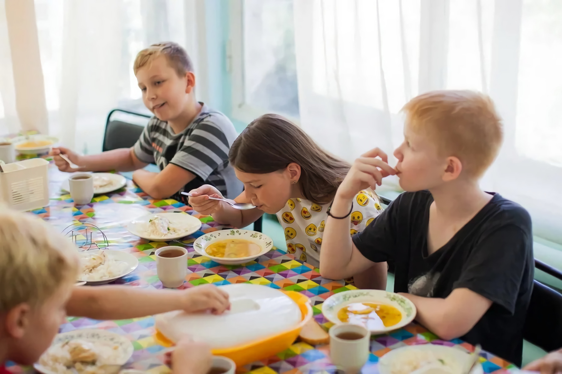 «Счастливые лица» – оздоровительный лагерь, Московская область, Щёлковский район. Путевки в детский лагерь на 2023 год, фото питания 2