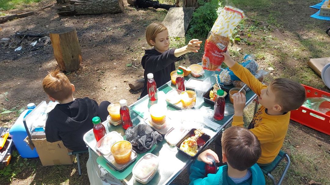 Расту мужчиной. Турслет – военно-патриотический лагерь, Московская обл., Ленинский г.о.. Путевки в детский лагерь на 2026 год, фото питания 1