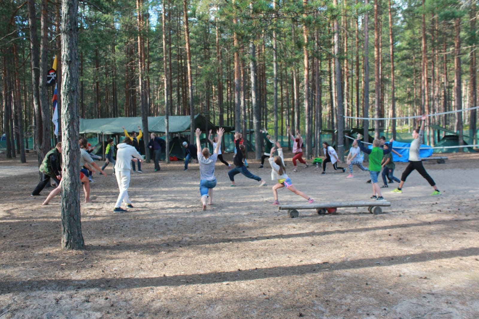 «Медведь» – Палаточный лагерь в Ленинградской области, фото программы 9