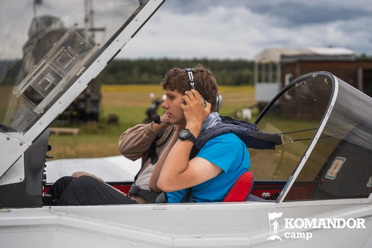 «Komandor camp. Авиалагерь», Калужская обл., Таруса  – 2.